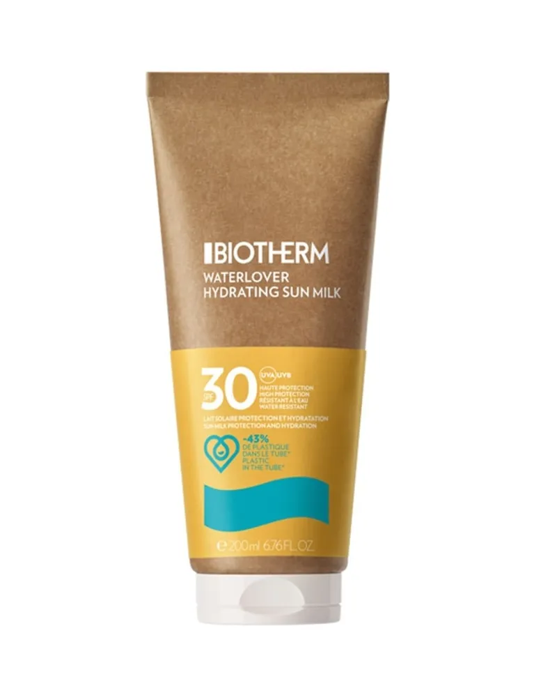 Biotherm Water Lover Waterlover Hydrating Sun Milk Lsf 30 Sonnenschutz 200 Ml