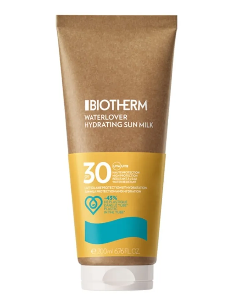 Biotherm Water Lover Waterlover Hydrating Sun Milk LSF 30 Sonnenschutz 200 ml 