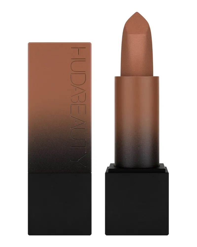 HUDA BEAUTY Power Bullet Matte Lipstick Lippenstifte 3 g Last Night Braun