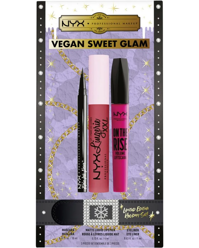 NYX Cosmetics Vegan Sweet Glam Limited Edition Set Paletten & Sets 