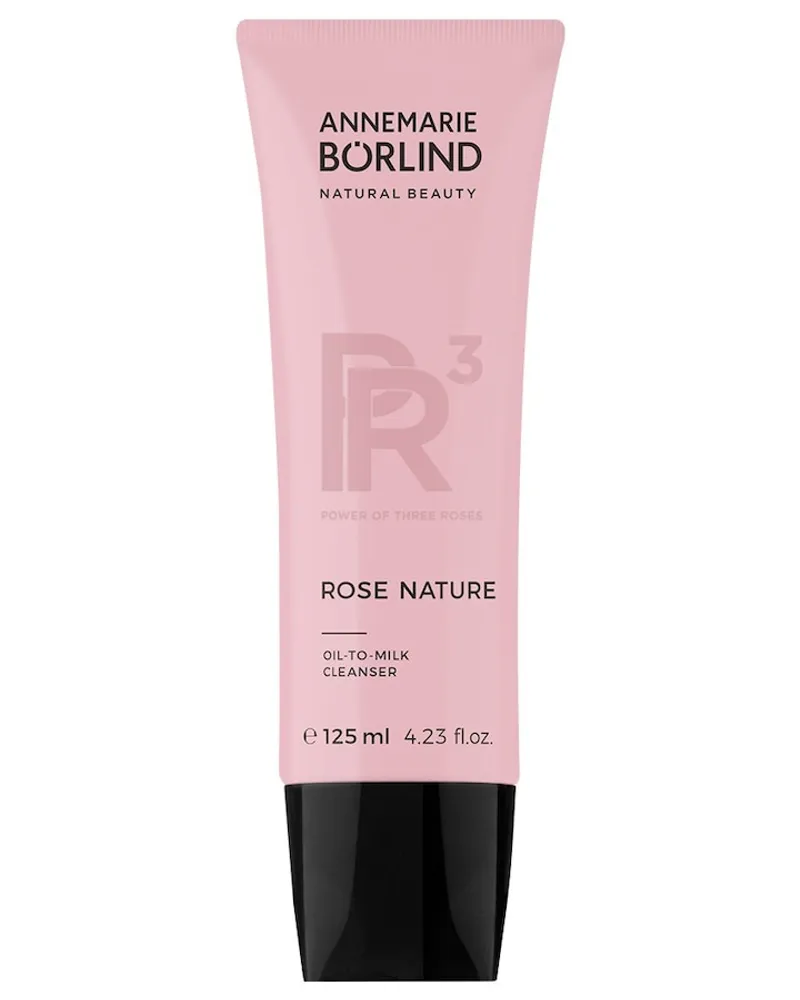 Annemarie Börlind ROSE NATURE SYSTEM DIGITAL DE-STRESS OIL-TO-MILK CLEANSER Reinigungsmilch 125 ml 