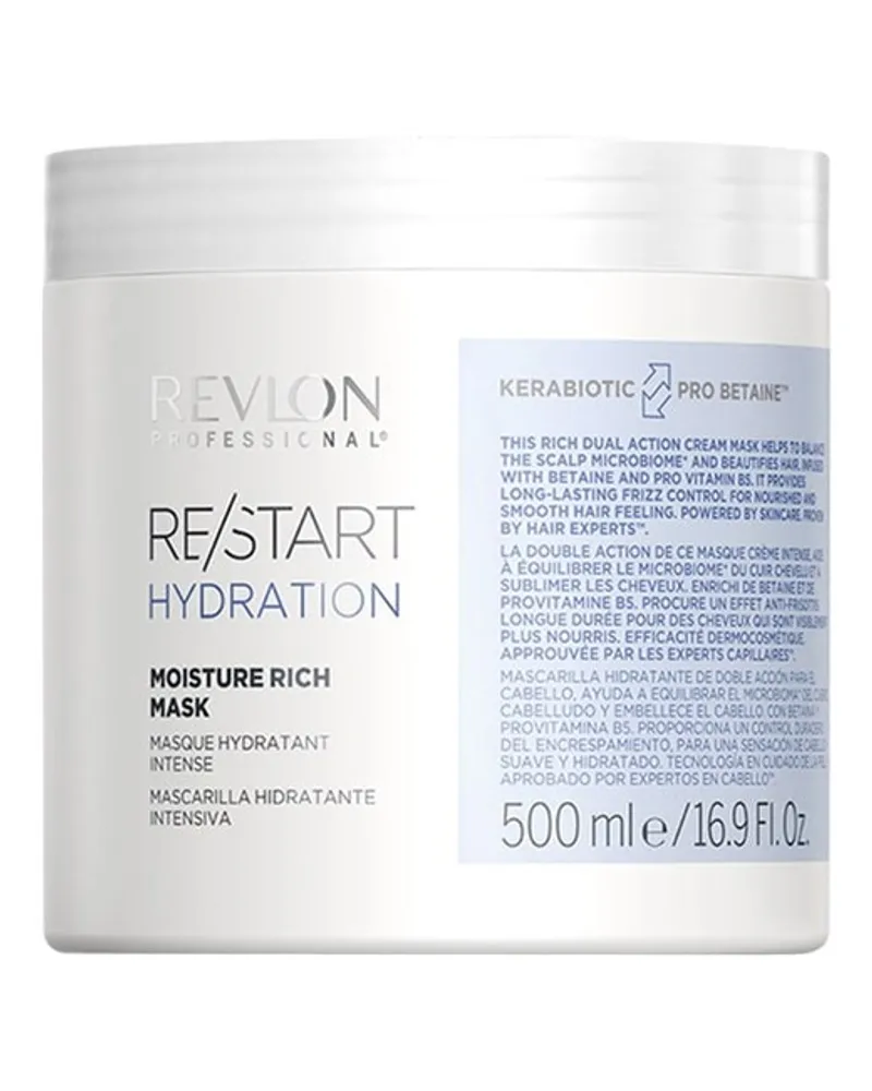 Revlon Re-start Hydratation Rich Mask Revlon Haarkur & -maske 500 ml 