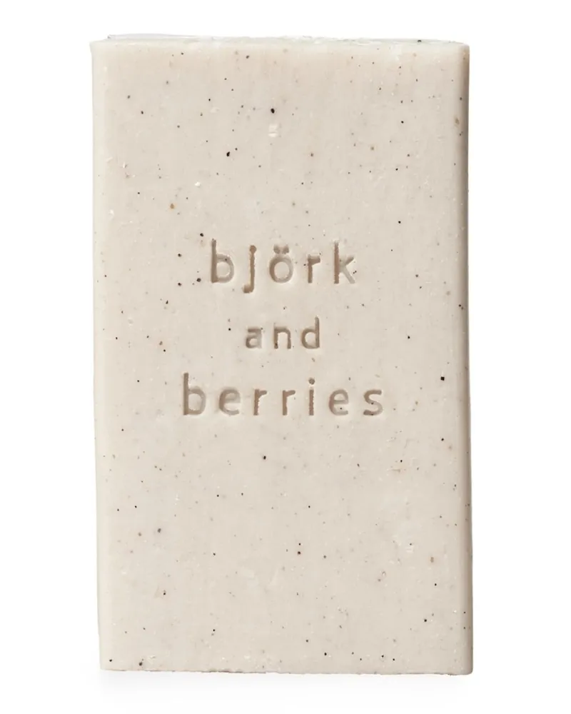 Björk & Berries Scrub Soap Seife 225 g 