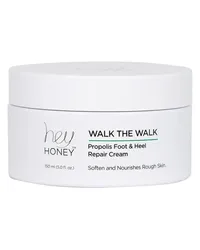 Hey Honey Walk The Fuß- und Fersencreme mit Propolis Fußcreme 150 ml 