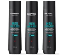 Dualsenses Men Hair & Body Shampoo 3er Set* 0.9 l