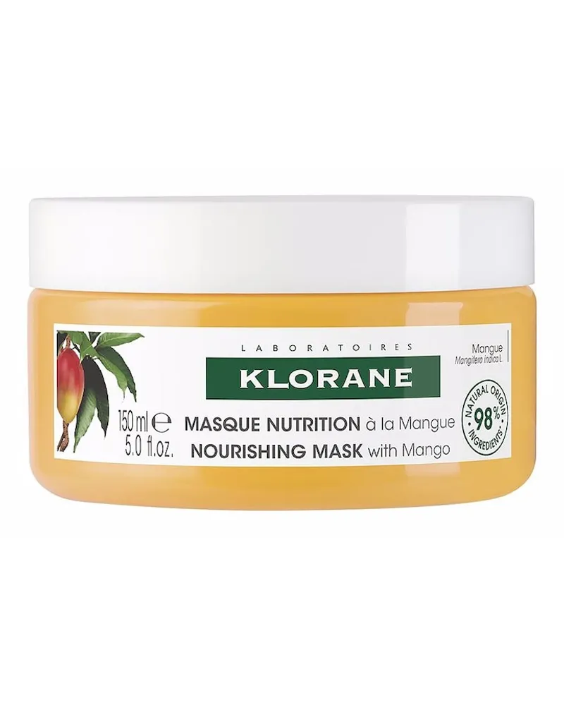 Klorane Al Mango Pflegende Maske Für Trockenes Haar Haarkur & -maske 150 ml 