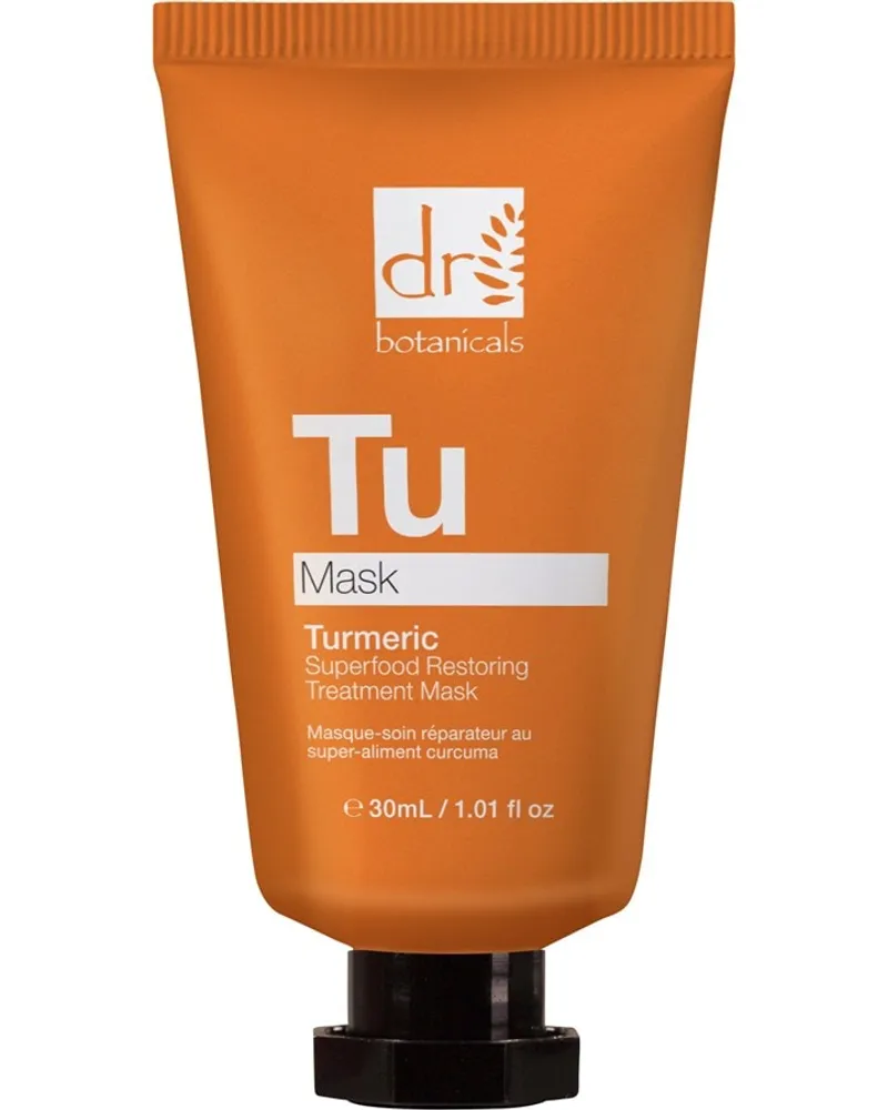 Dr Botanicals Turmeric Superfood Restoring Treatment Mask Anti Aging Masken 60 Ml