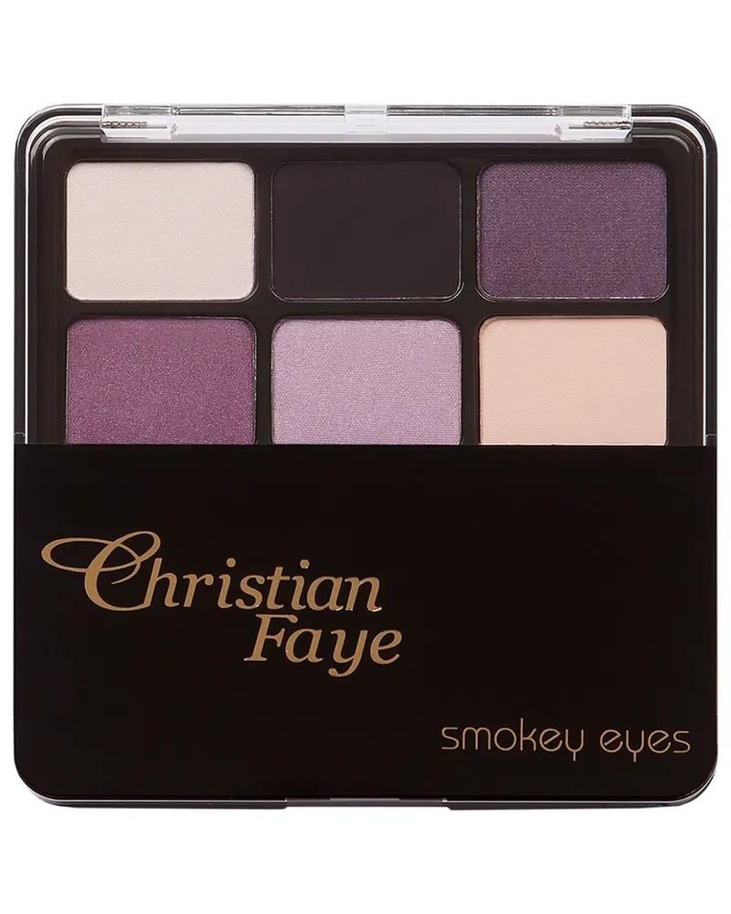 Christian Faye Smokey Eyes Lidschatten Purple Schwarz