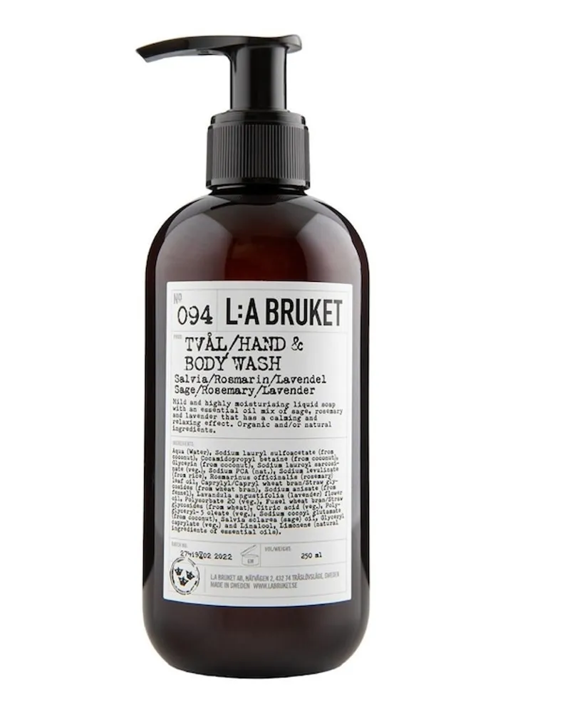 L:A Bruket No. 094 Liquid Soap Seife 450 ml 