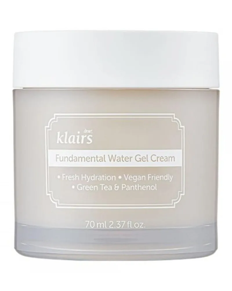 Dear, Klairs Klairs Fundamental Water Gel Cream Gesichtscreme 70 ml 