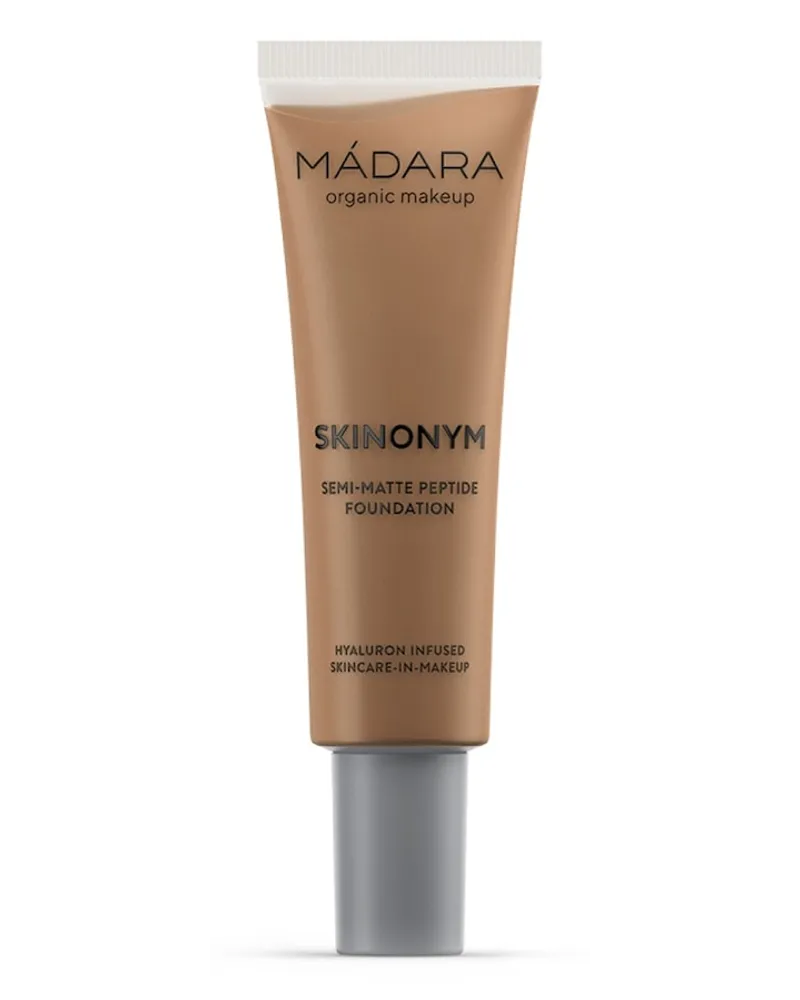 MÁDARA Skinonym Semi Matte Peptid Foundation 30 Ml 95 Oak Braun