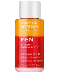 Annemarie Börlind MEN SYSTEM ENERGY BOOST 2-Phasen Bart-Öl Bartpflege 30 ml 