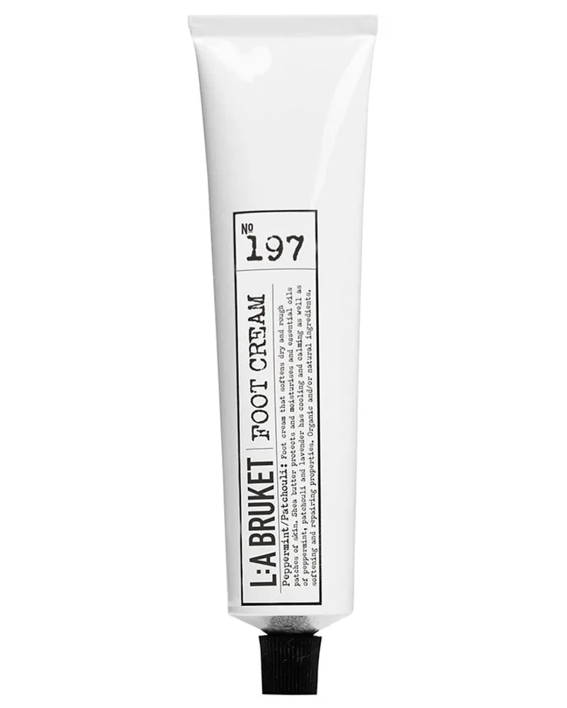 L:A Bruket No. 197 Pfefferminz/Patschuli Fußcreme 70 ml 