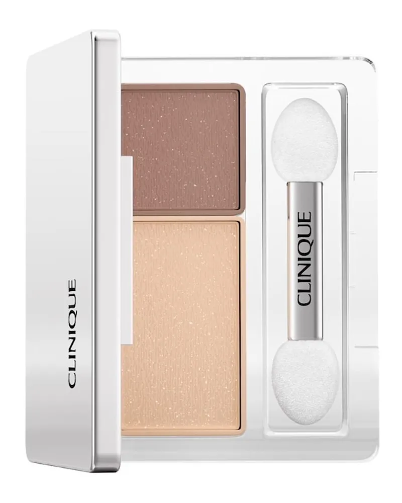 Clinique All About Shadow Duo Paletten & Sets 2.2 g 14 STRAWBERRY FUDGE Nude