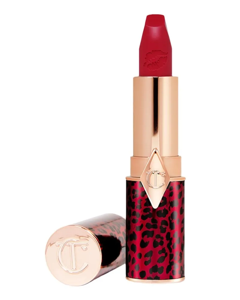 Charlotte Tilbury Hot Lips Lippenstifte 3.5 g Amazing Amal Dunkelrot