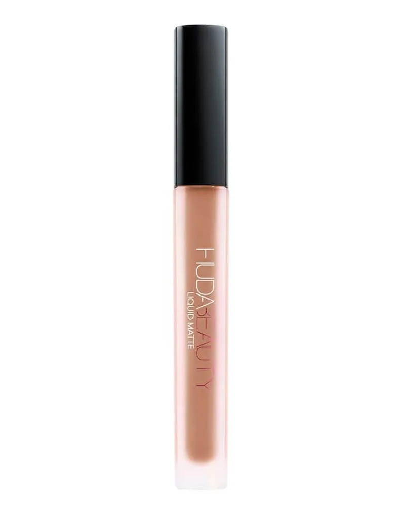 HUDA BEAUTY Liquid Matte Lipstick Lippenstifte 4.2 ml Sugar Boo Hellbraun