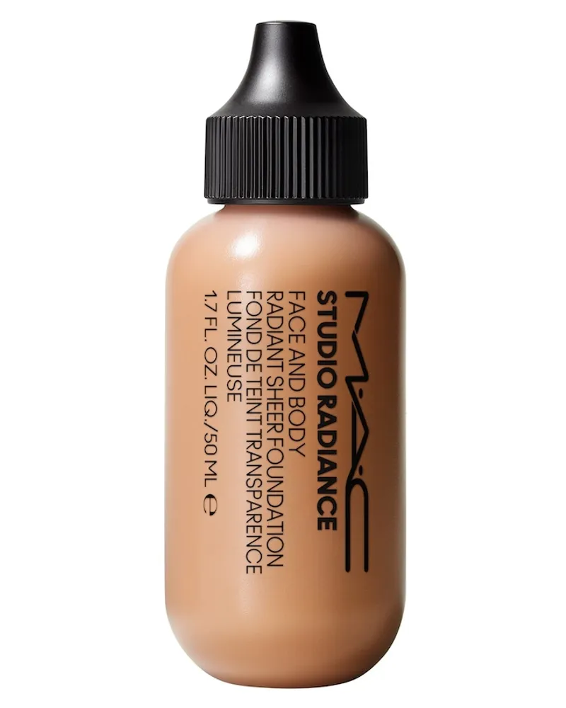 M∙A∙C Perfect Shot Studio Radiance Face and Body Radiant Sheer Foundation 50 ml W 3 W3 Hellbraun