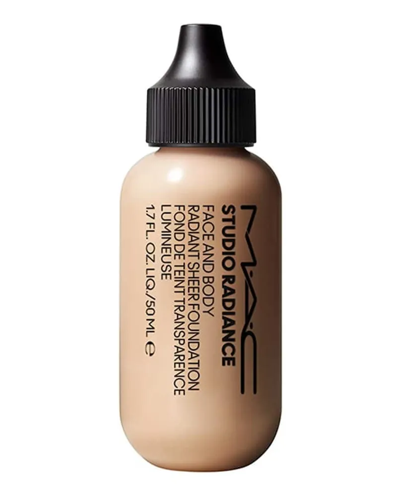 M∙A∙C Perfect Shot Studio Radiance Face and Body Radiant Sheer Foundation 50 ml W 3 W3 Hellbraun