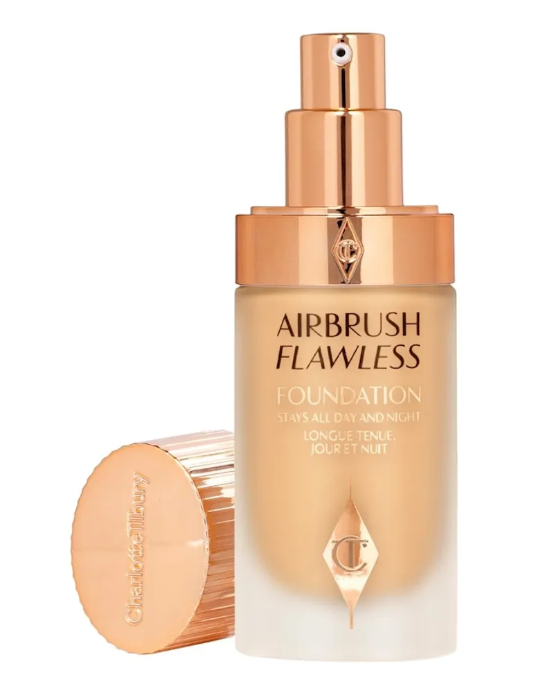 Charlotte Tilbury Airbrush Flawless Foundation 30 ml 9 Warm Hellbraun