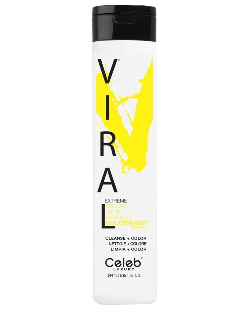 CELEB LUXURY Extreme Yellow Colorwash Shampoo 244 ml 