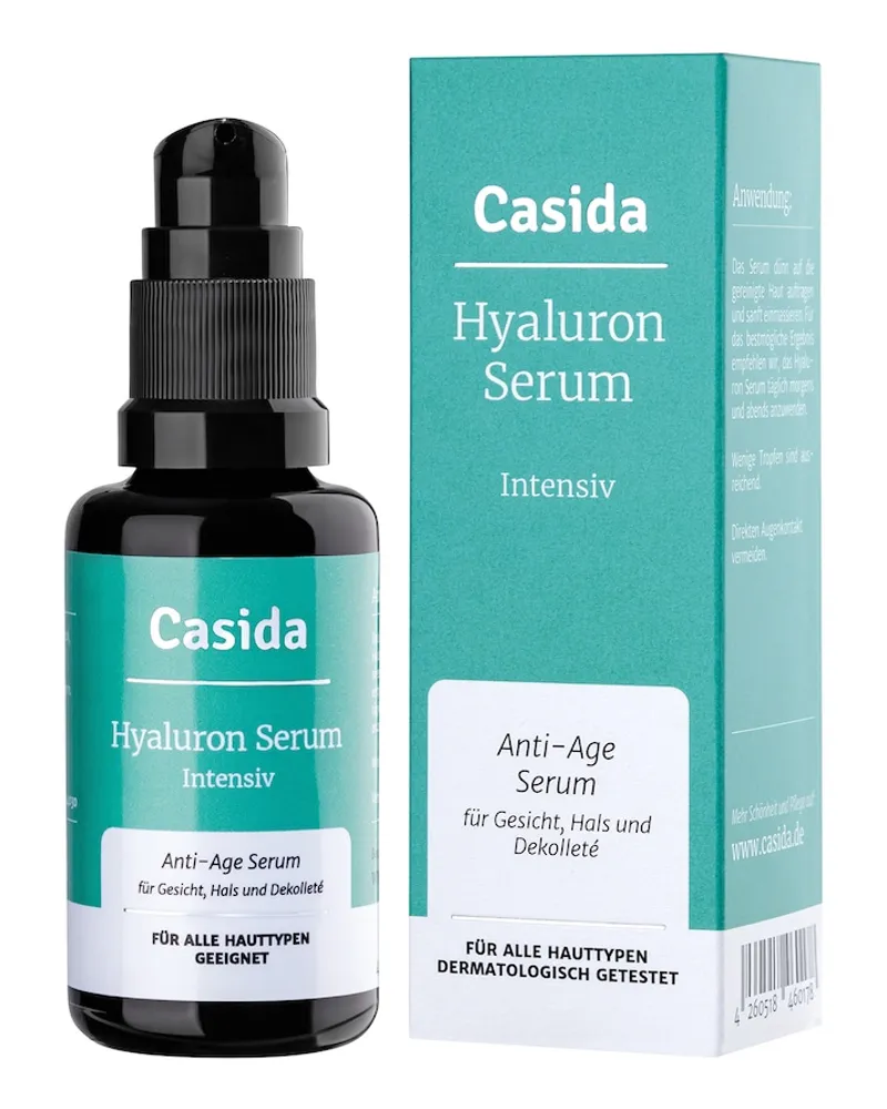 Casida HYALURON SERUM Intensiv Anti-Aging Gesichtsserum 03 l 