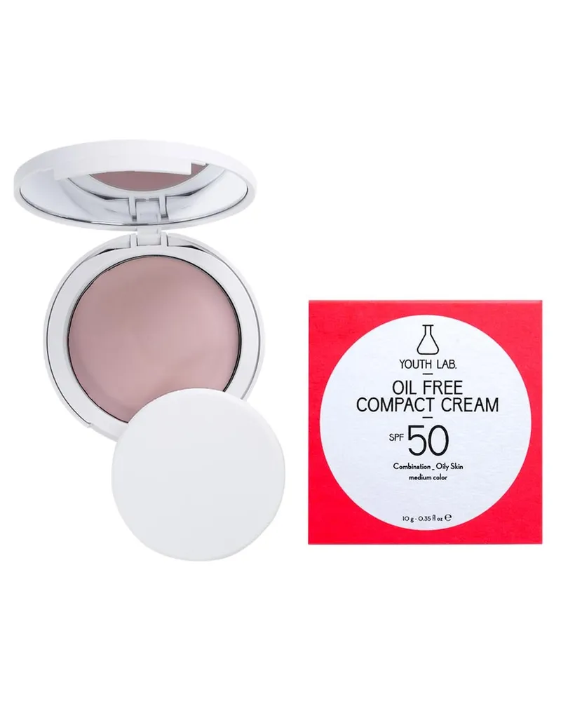 YOUTH LAB. Oil Free Compact Cream SPF 50 Foundation 10 g Medium Grau