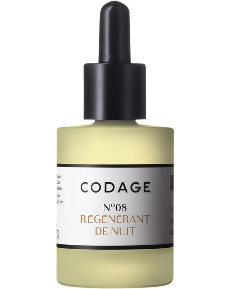 CODAGE Sérum N°08 Night Rejuvenation Feuchtigkeitsserum 30 ml 