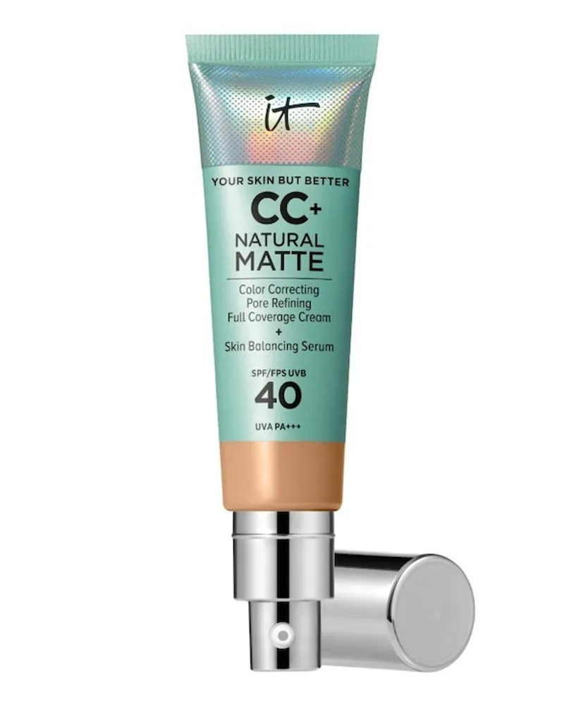 IT Cosmetics CC+ Natural Matte SPF40 BB- & CC-Cream 32 ml TAN Hellbraun