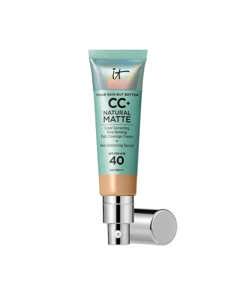 IT Cosmetics CC+ Natural Matte SPF40 BB- & CC-Cream 32 ml TAN Hellbraun