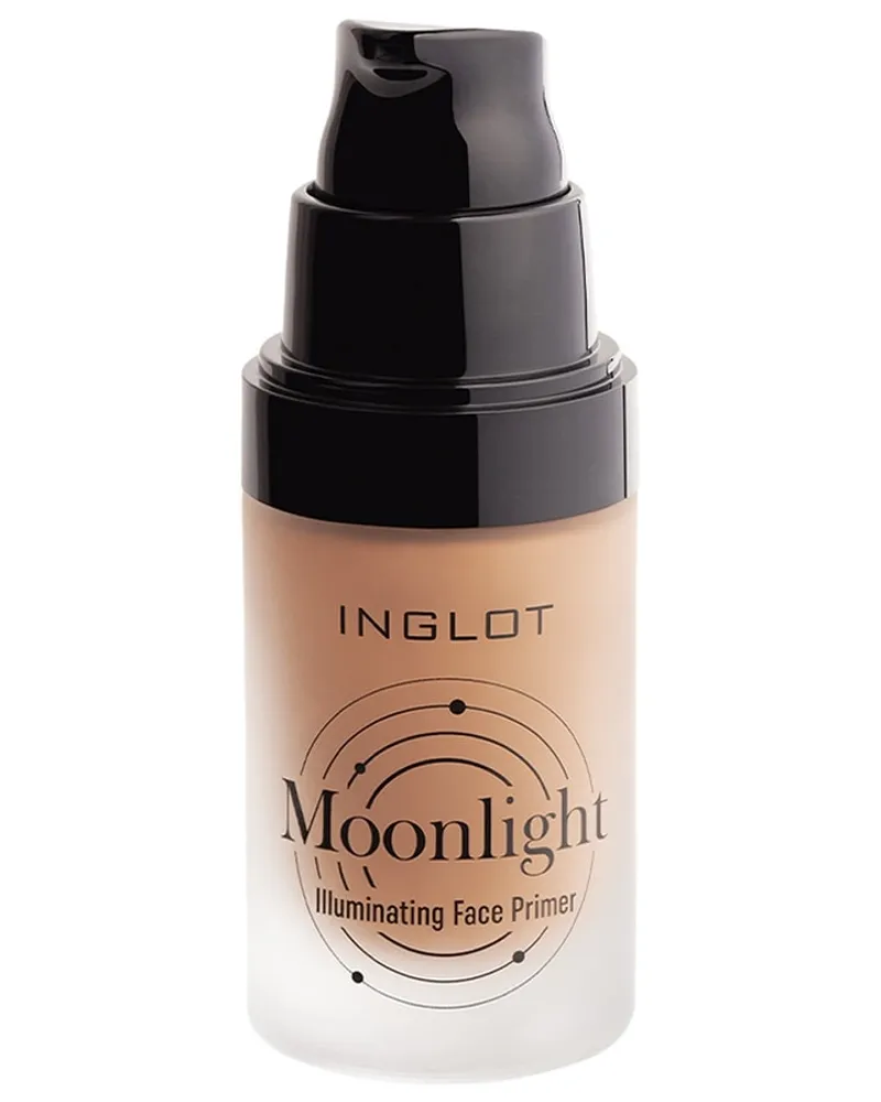 INGLOT Moonlight Illuminating Make-up-Basis Primer 25 ml Nr. 22 New Moon Hellbraun