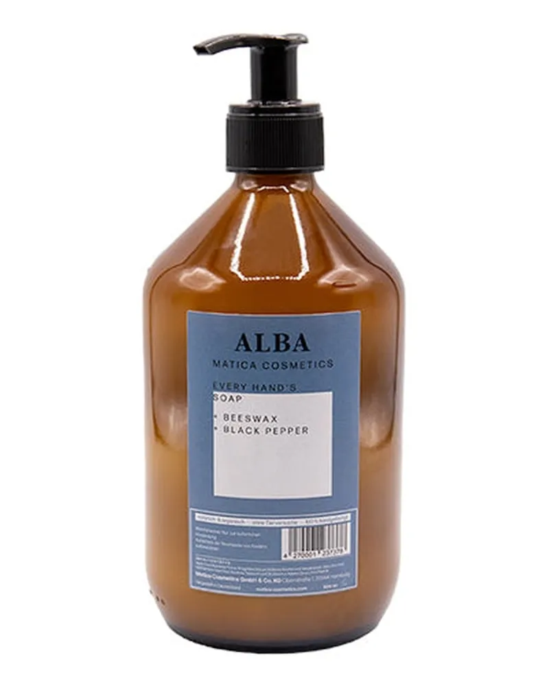 Matica Cosmetics Handseife ALBA Seife 