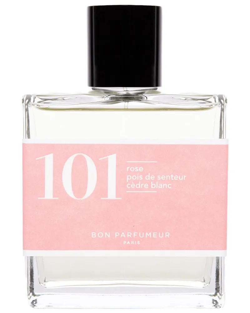 Bon Parfumeur Flowery Nr. 101 Rose Duftwicke Weiße Zeder Eau de Parfum 100 ml 