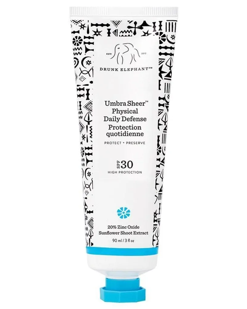 Drunk Elephant Umbra Sheer™ Physical Daily Defense SPF 30 Sonnenschutz 90 ml 