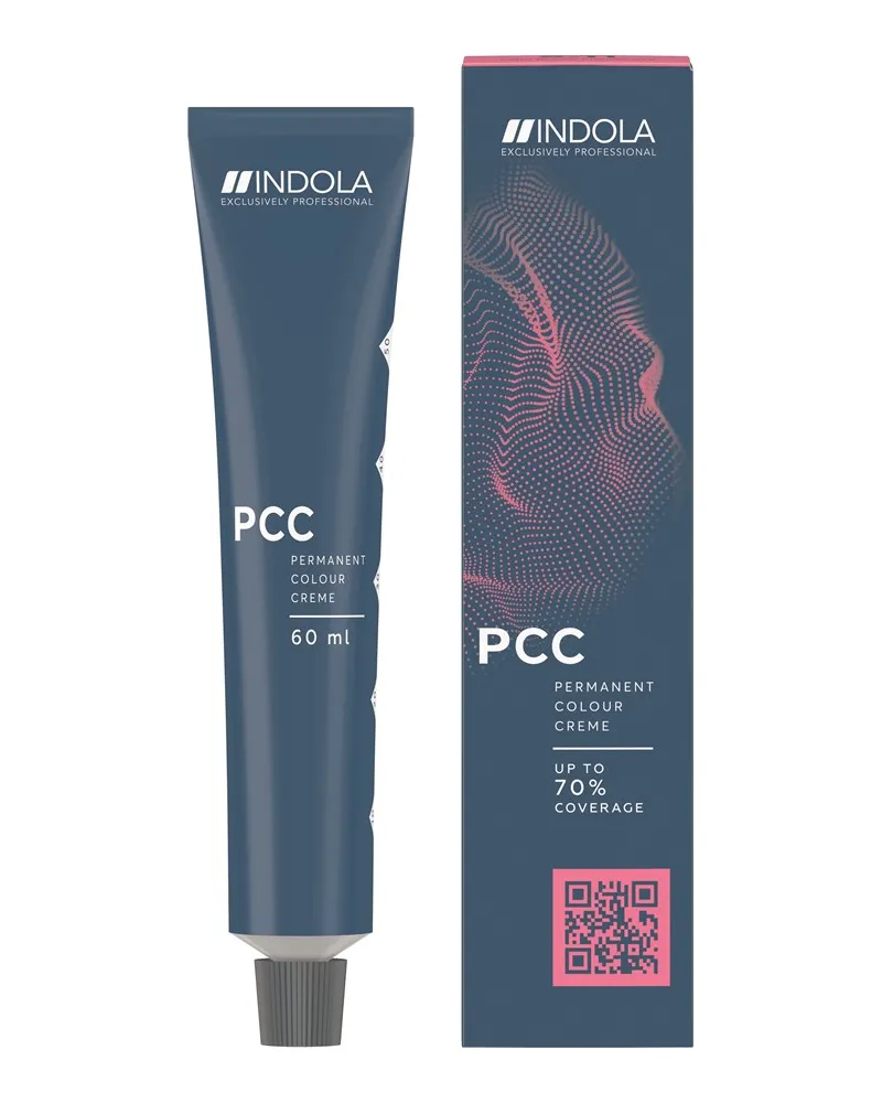 Indola Cool & Neutral Permanente Haarfarbe Haartönung 60 ml Grau Grau