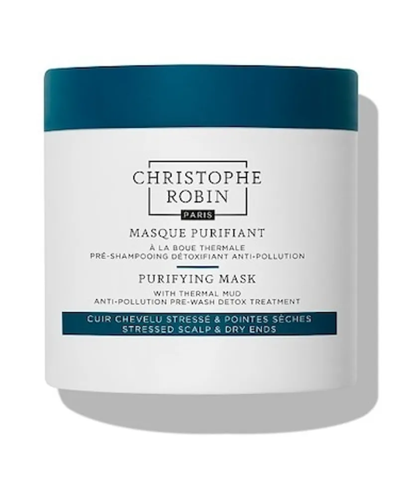 Christophe Robin Purifying Mask with thermal mud Haarkur & -maske 250 ml 