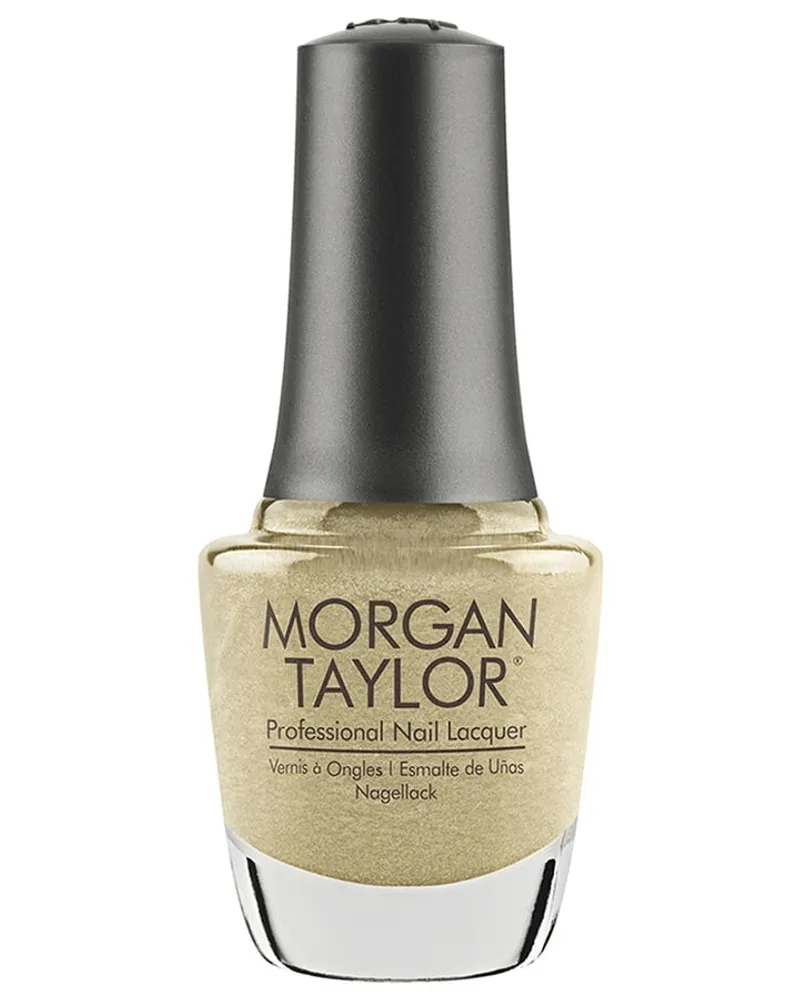 Morgan Taylor Professional Nagellack 15 ml Give Me Gold Hellbraun