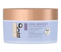 BLONDME Cool Blondes Neutralizing Maske Haarkur & -maske 200 ml