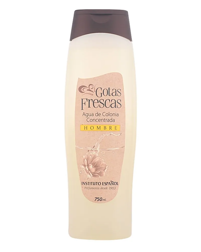 Instituto Español Gotas Frescas Colonia Concentrada Hombre Eau de Cologne 750 ml 