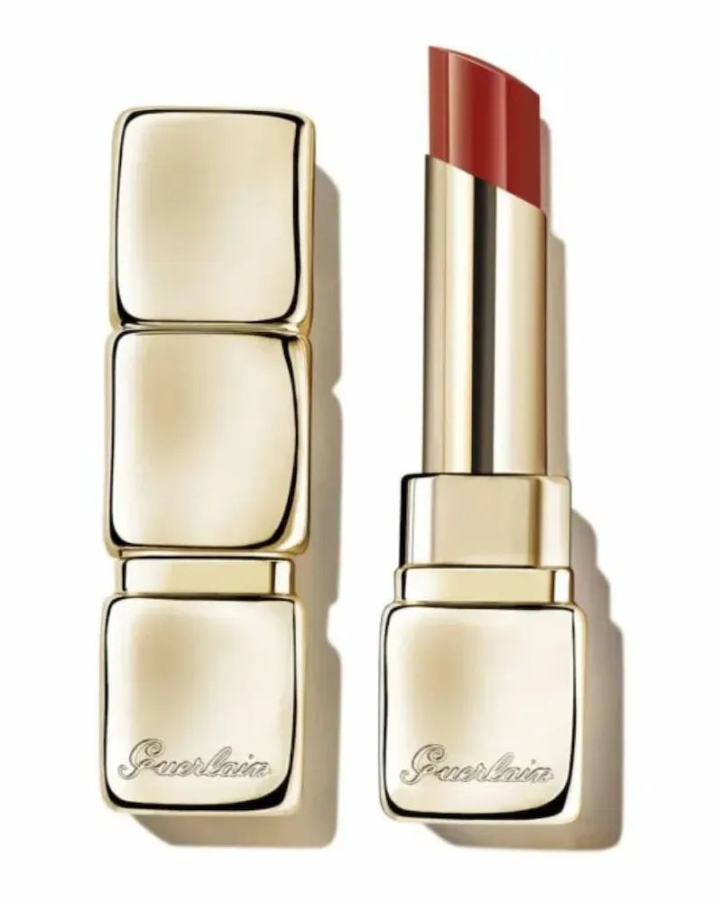 Guerlain KissKiss Shine Bloom Lippenstifte 3.2 g N519 FLORAL BRICK Dunkelrot