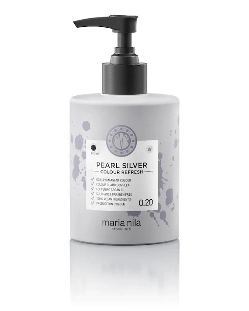 Maria Nila Colour Refresh Pearl Silver 0.20 Haartönung 300 ml Weiss Weiss