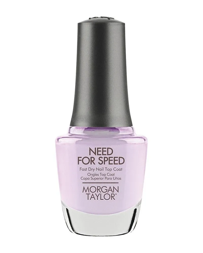 Morgan Taylor Need For Speed Top Coat 15 ml Silber