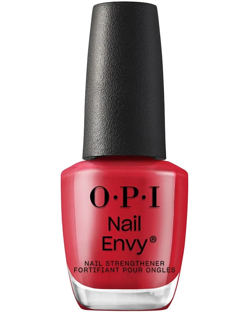 OPI Nail Care & Essentials Envy Nagelhärter 15 ml Big Apple Red in Rot Dunkelrot