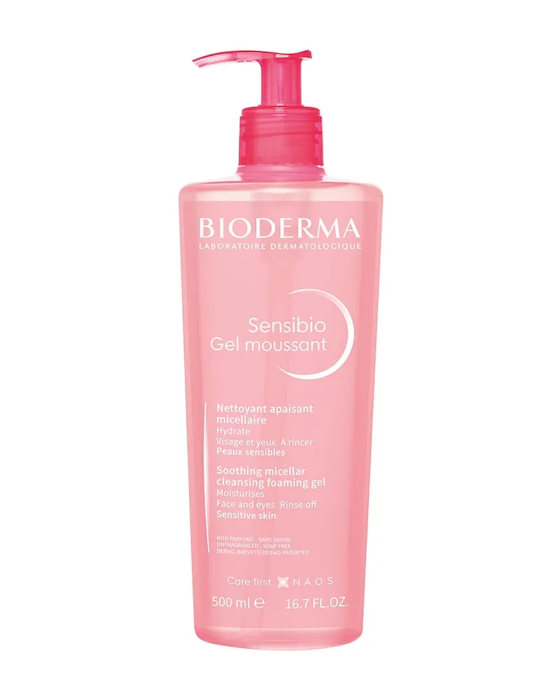 BIODERMA Sensibio Gel moussant Mildes, beruhigendes Mizellen-Reinigungsgel 0.5 l 