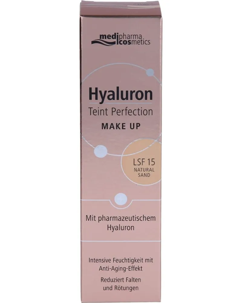 Medipharma Cosmetics HYALURON TEINT Perfection Make-up natural sand Foundation 03 l 30 ml 