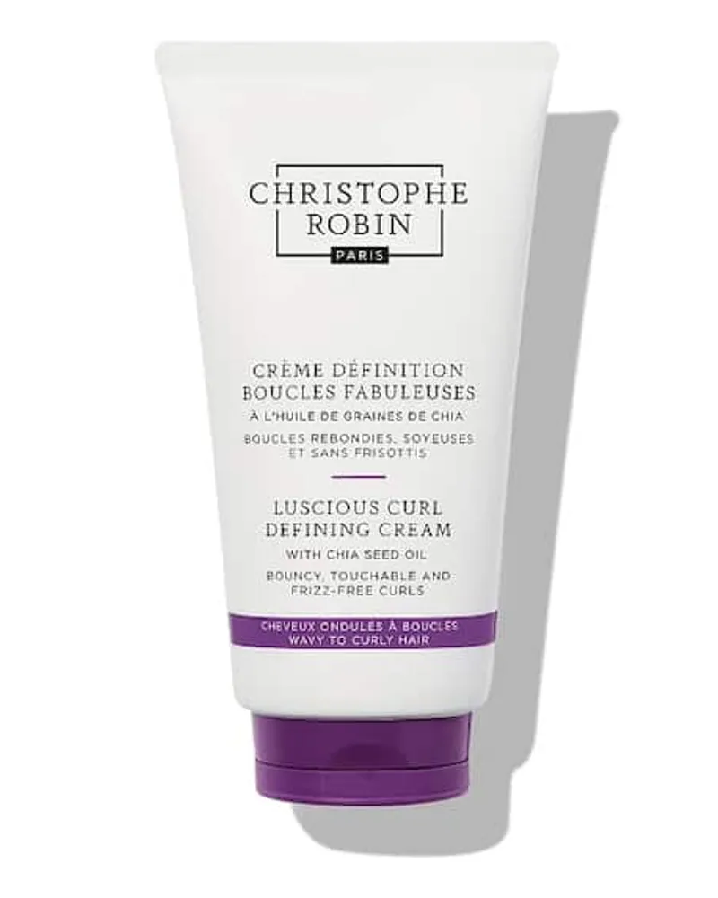 Christophe Robin Luscious Curl Defining Cream With Chia Seed Oil Stylingcremes 250 ml 