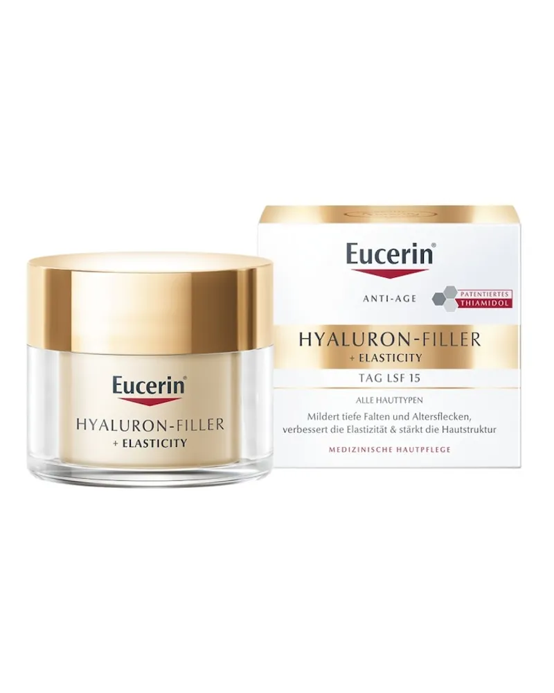 Eucerin Hyaluron-Filler + Elasticity Tagespflege Anti-Aging-Gesichtspflege 50 ml 