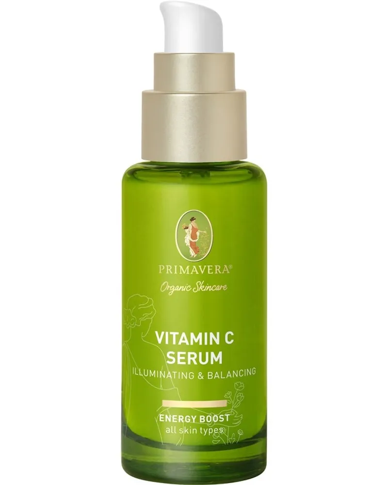 Primavera Vitamin C Serum Illuminating & Balancing Feuchtigkeitsserum 30 ml 