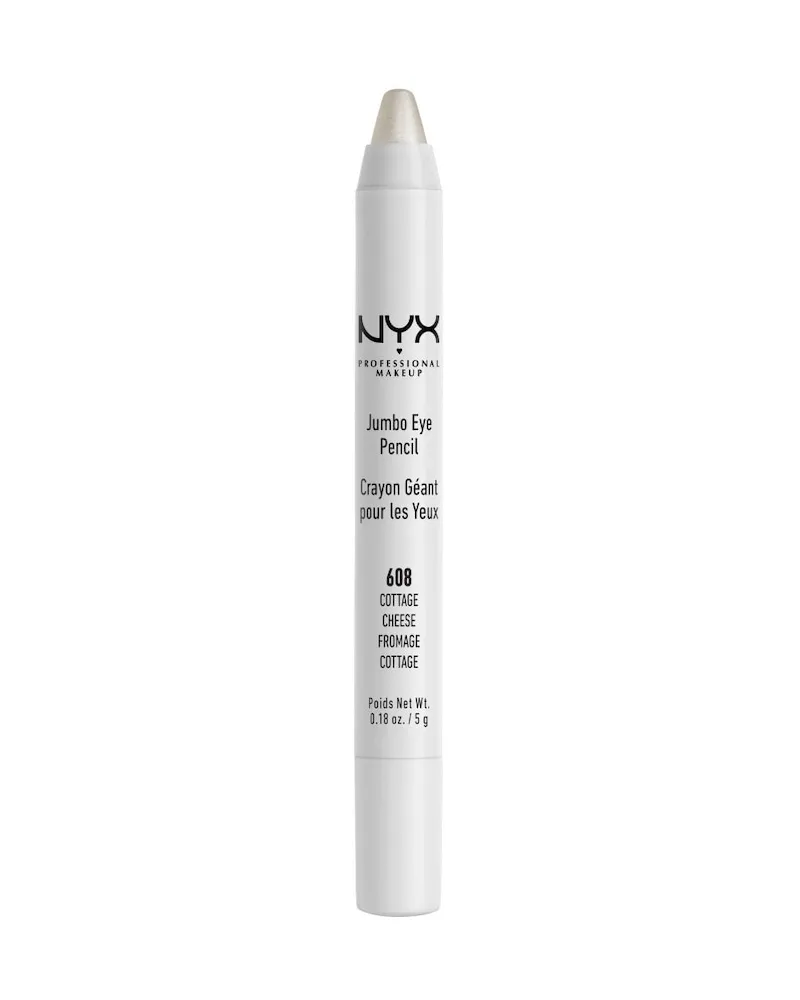 NYX Cosmetics Jumbo Eye Pencil Lidschatten 5 g 608 Cottage Cheese Silber