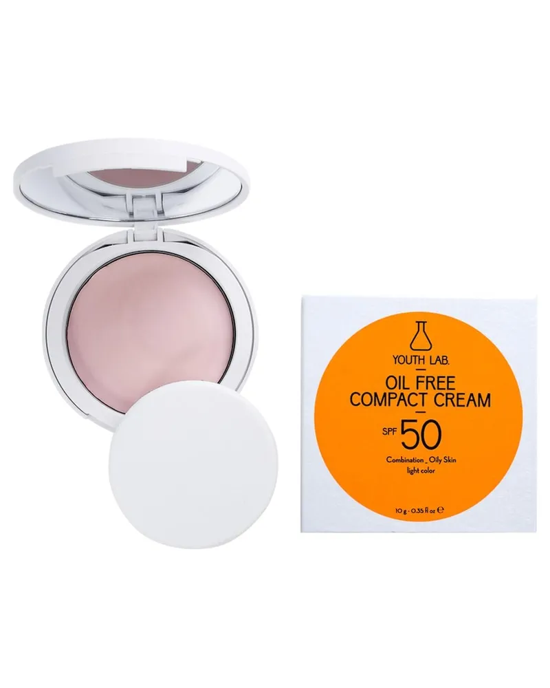 YOUTH LAB. Oil Free Compact Cream SPF 50 Foundation 10 g Light Silber