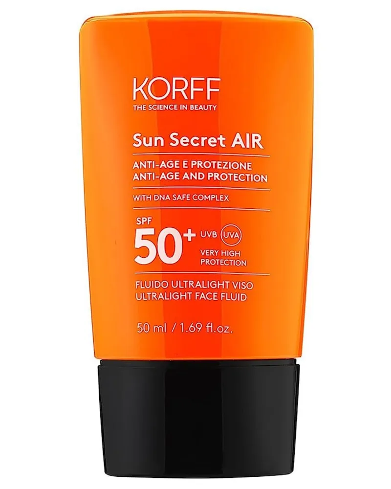 Korff Sun Secret AIR Fluid Face Protection 50+ Sonnenschutz 50 ml 